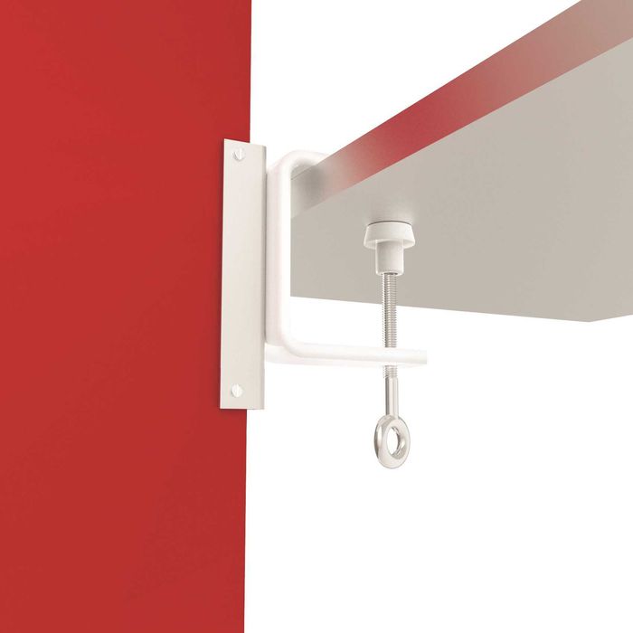 Струбцина CLAMP HOLDER-90 с вертикальным П-держателем вывесок. Ценник