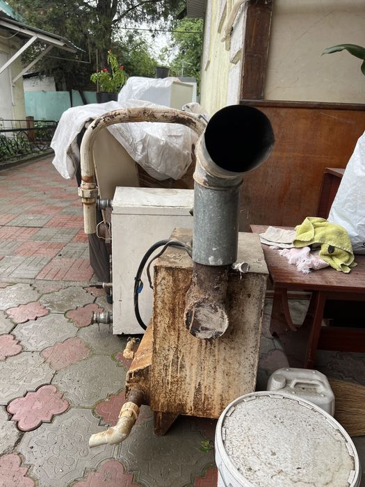 Газовая печь напольная