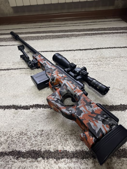 Орбибольная винтовка AWM с аккумулятором