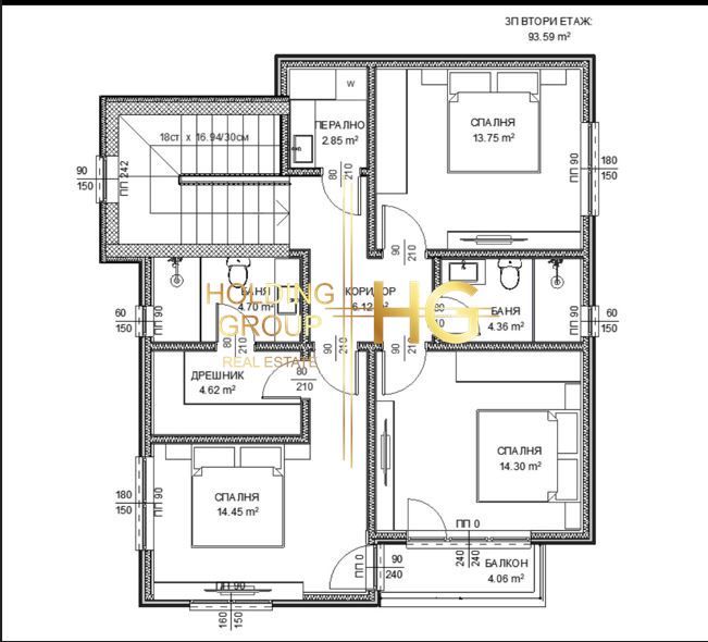 Продава се Къща в Варна, м-т Боровец - север - 174 кв.м за 1489 €/кв.м - Снимка #2