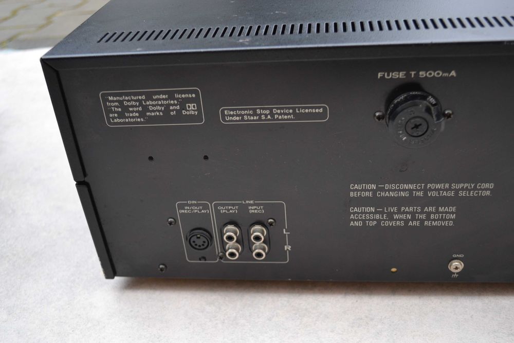 Deck Pioneer CT F 900 Blue Line