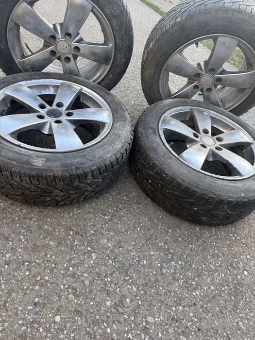 Jante +cauciucuri 205/55R16 m+s