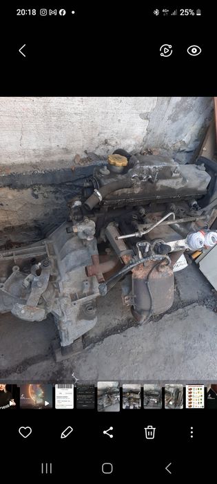 Продам двигатель,КПП механика на Лада Гранта