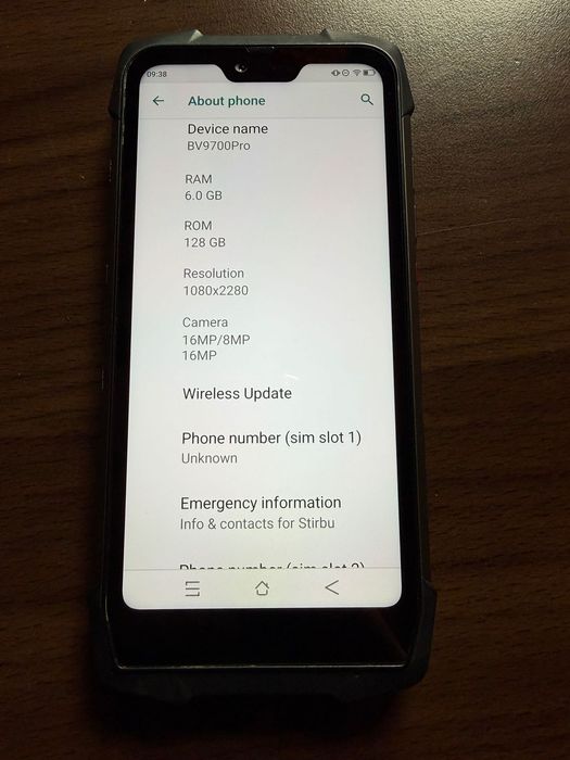 Telefon Rugged Phone BlackWiew 9700 pro