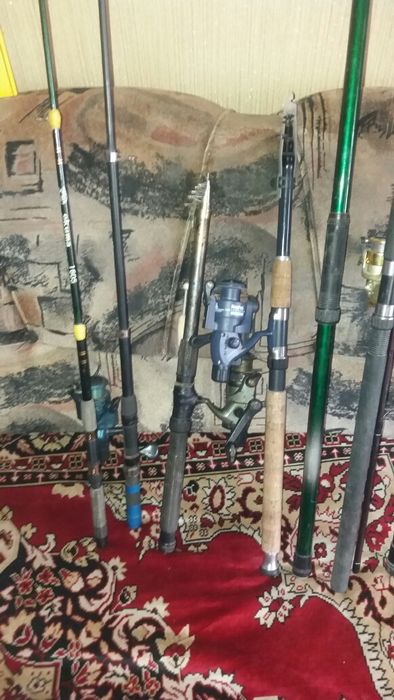 Удочки телескопические