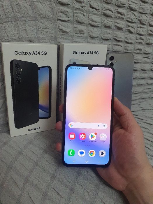 Srochna Sotiladi Samsung Galaxy A34 5G 6+6/128gb Original Yengi madel