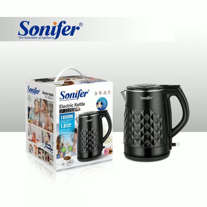 Электрочайник sonifer хороший товар модель SF- 2025  доставки есть!!