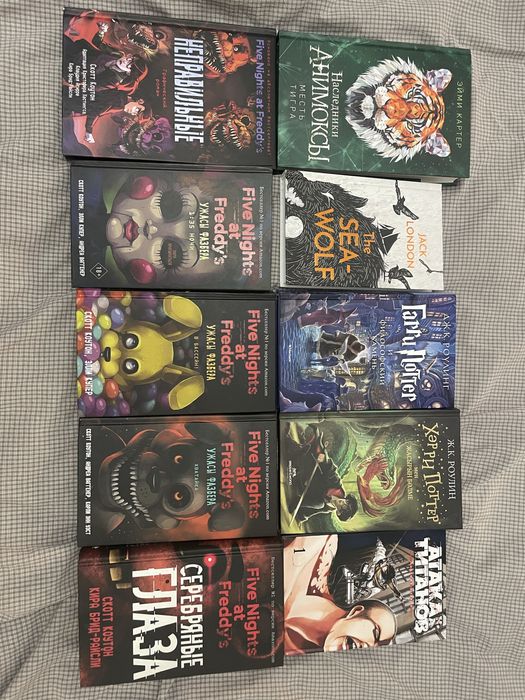 Продам 10 книг!!Минимальное цена 2000тг