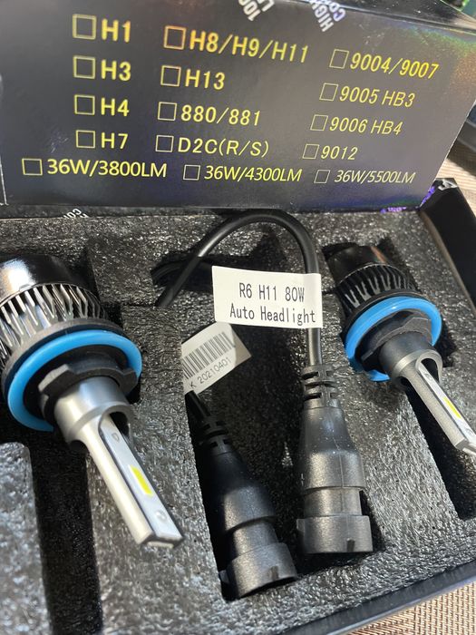 Becuri led H1 H7 H4 H11 H8 -99lei Canbus D1S D2S D3S-250lei