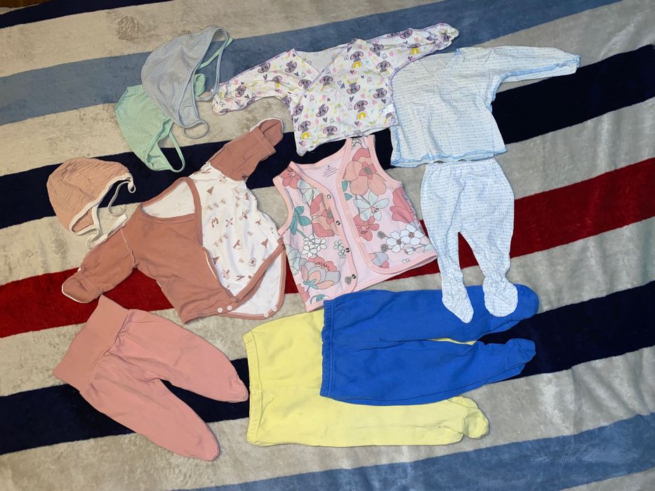 Детские вещи для новорожденного