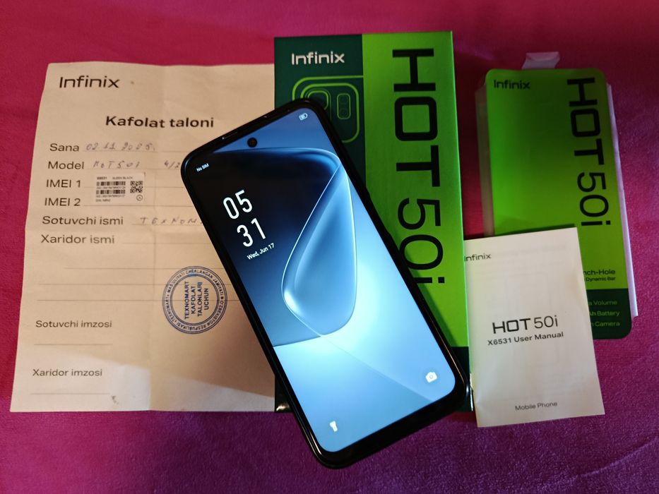 Телефон lnfinix HOT50i