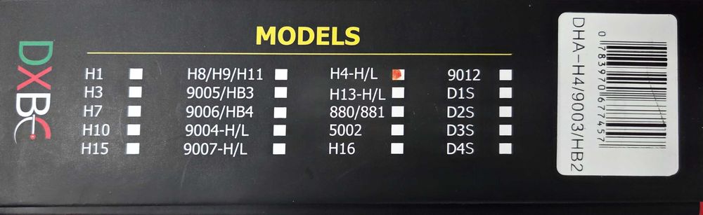 качествена H4 LED крушка с canbus (без грешки след инсталация)