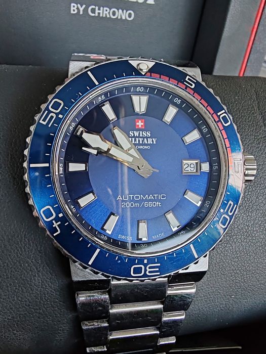 Ceas Swiss Military By Chrono Automatic 200 m Diver