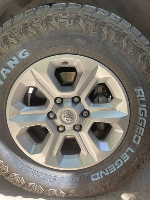 Оригинальные диски Toyota R17