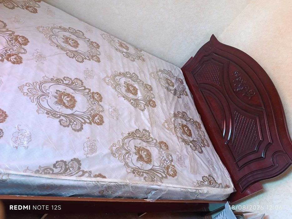 Ikki kishilik krovat + matras sotiladi | Samarqand(Narman)