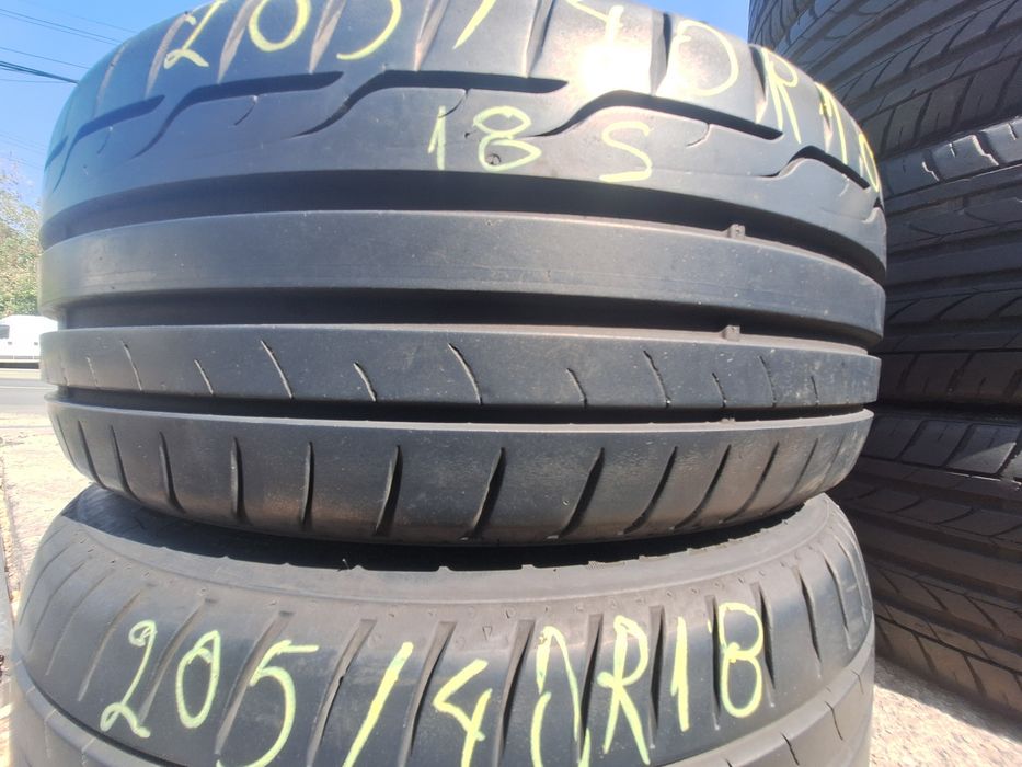 2 anvelope vara 205/40r18 Dunlop  rft Montaj Gratuit
