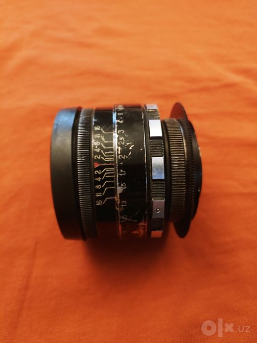 Гелиос 44 с адаптером Nikon M42