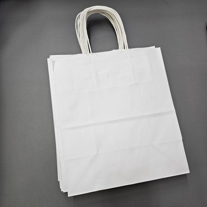 Пакет крафтовый белый