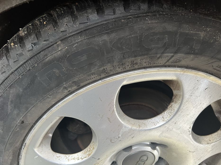 Set Jante Aliaj 16 Iarna 5x112 Audi VW Skoda Seat Anvelope 205.55.16