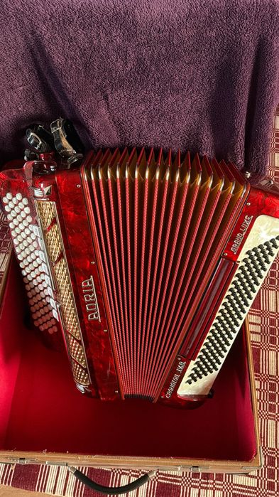 Acordeon/Harmonica Hohner cu butoane Hohner