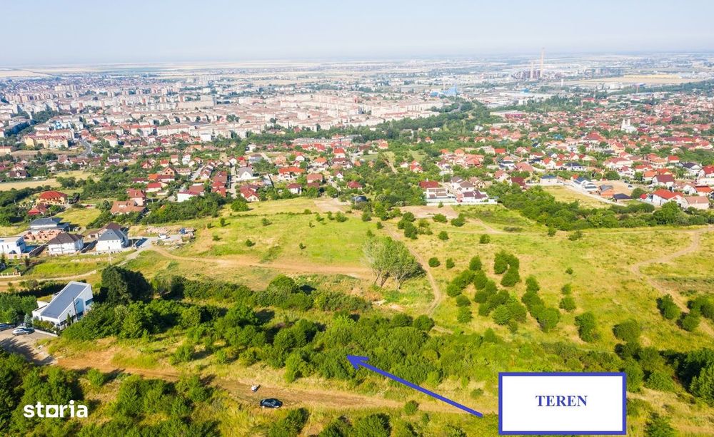 Teren str. Aurel Ciupe 1 694 sau 3 500 mp cea mai frumoasa panorama