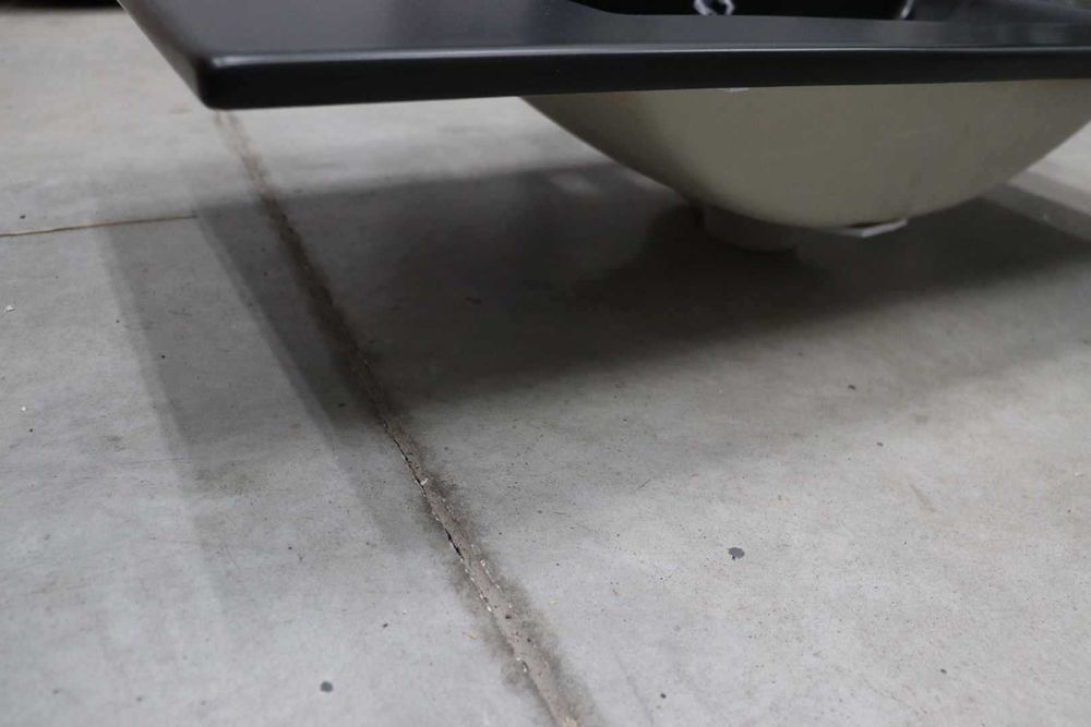 CERASTYLE ELITE 80 BLACK мивка за баня, черен мат