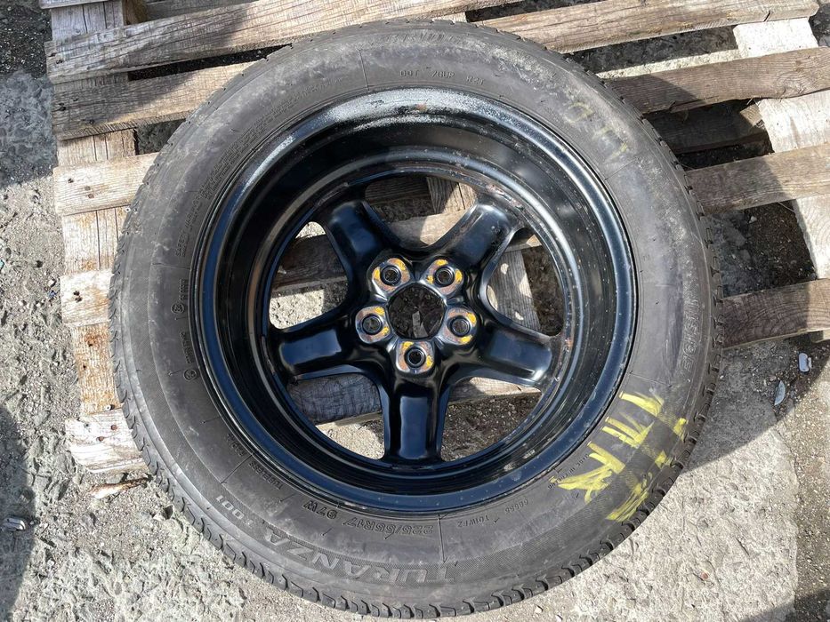 17 джанта 5х120 Opel Insignia 7J et41 225/55/17 Bridgestone