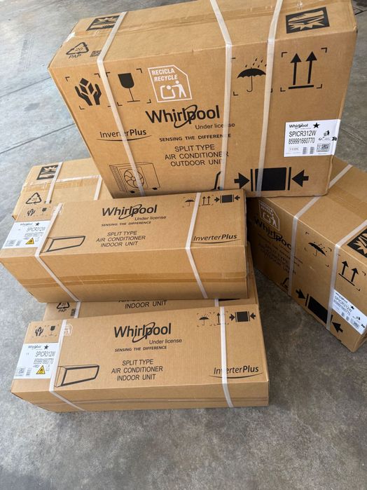 Продавам инверторни климатици Whirlpool