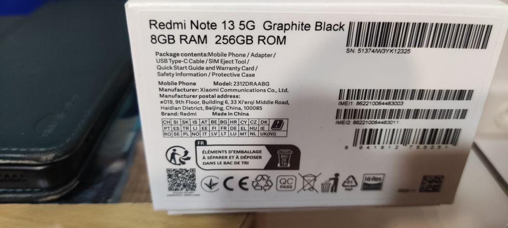 Redmi note 13 5G.