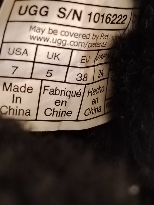 UGG Classic Mini 38 blană naturală