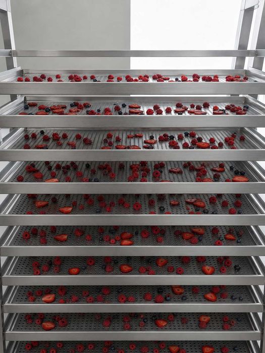 Uscator / deshidrator fructe si legume-control digital al parametrilor -200 kg/sarja