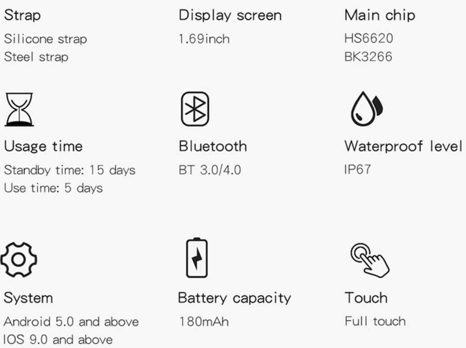 Смарт часовник LIGE