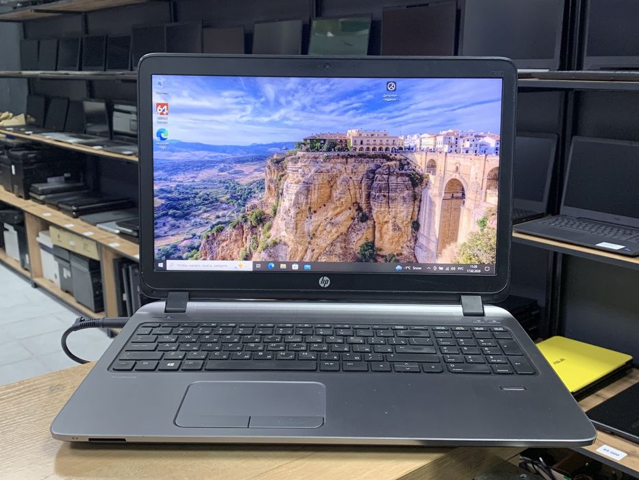 Ноутбук HP ProBook 15.6" i5-5200U 8GB RAM SSD 128GB Win 10 Pro