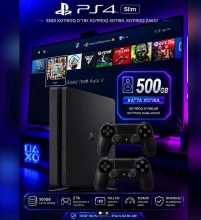 Play station 4 slim