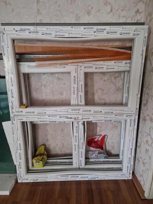 Geam dublu termopan Gealan, 3 buc