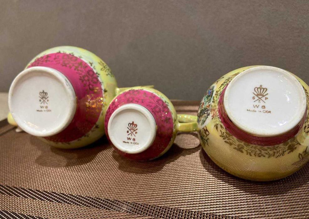 Сервиз "Гейши". ГДР. 7 предметов на добор.