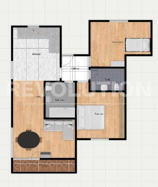 Тристаен апартамент в ж.к. Павлово