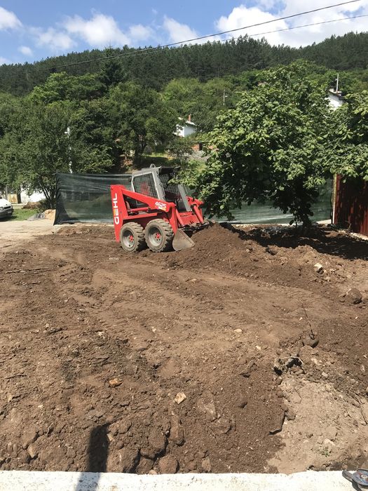 Камион с кран 7метра, бобкат, мини багер