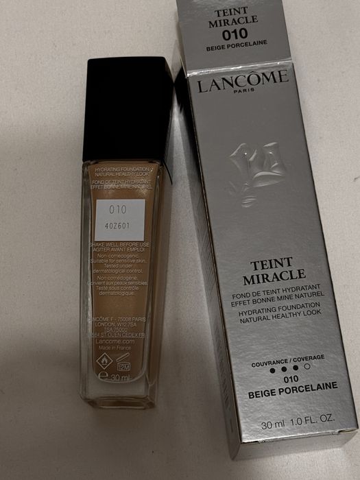 LANCÔME teint miracle оттенок 010