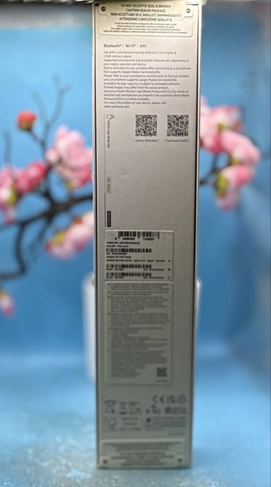 НОВ!!! Смарт часовник Samsung Galaxy Watch FE, 40mm, Pink Gold