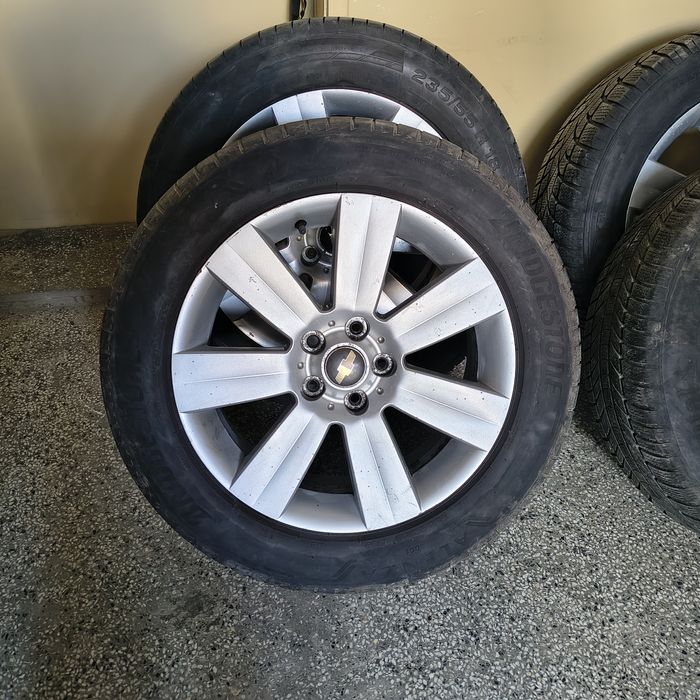 4 бр . 18 цола 5х 115 от шевролет каптива с гуми