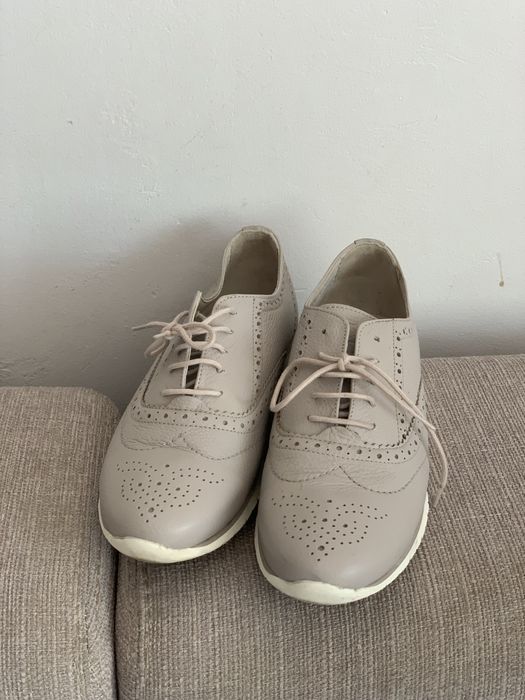 Adidasi dama cu siret din piele