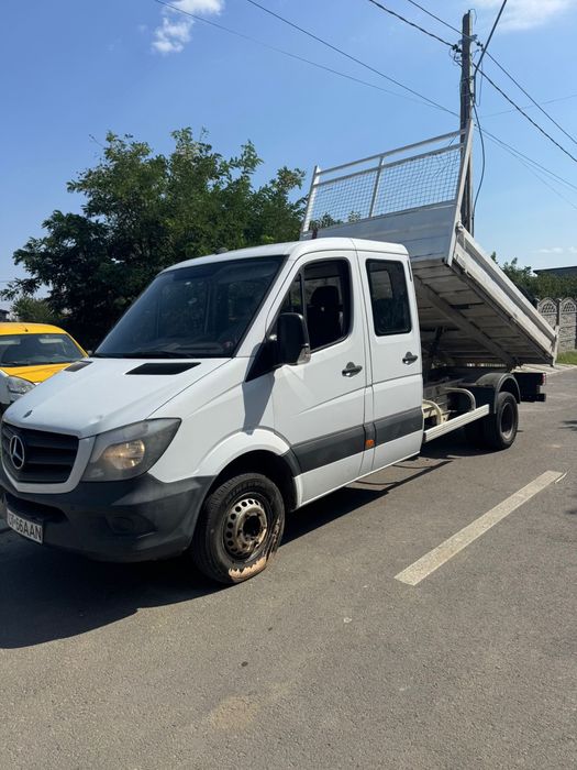 Vand Mercedes Sprinter 3.5T basculabil 6locuri