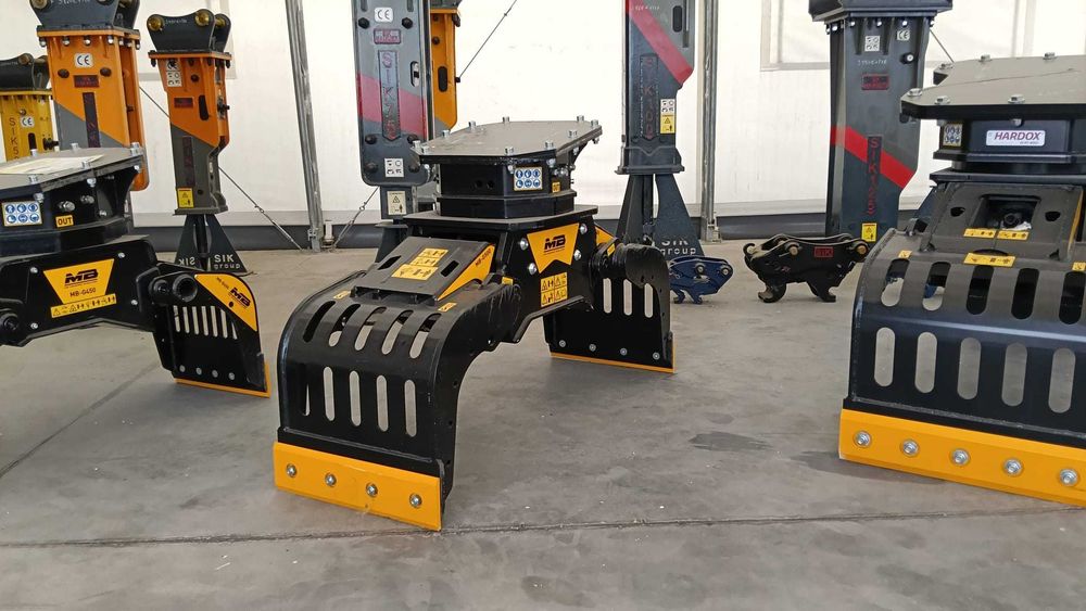 Cleste rotativa MB Crusher MB-G500 pentru excavator 5-8 ton