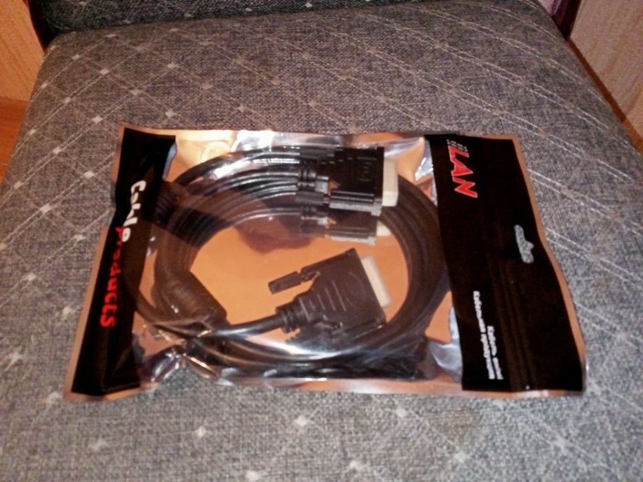 DVI кабель, в упаковке