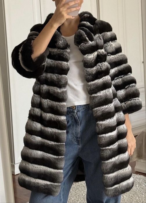 Шуба шиншилла премиум Adamo