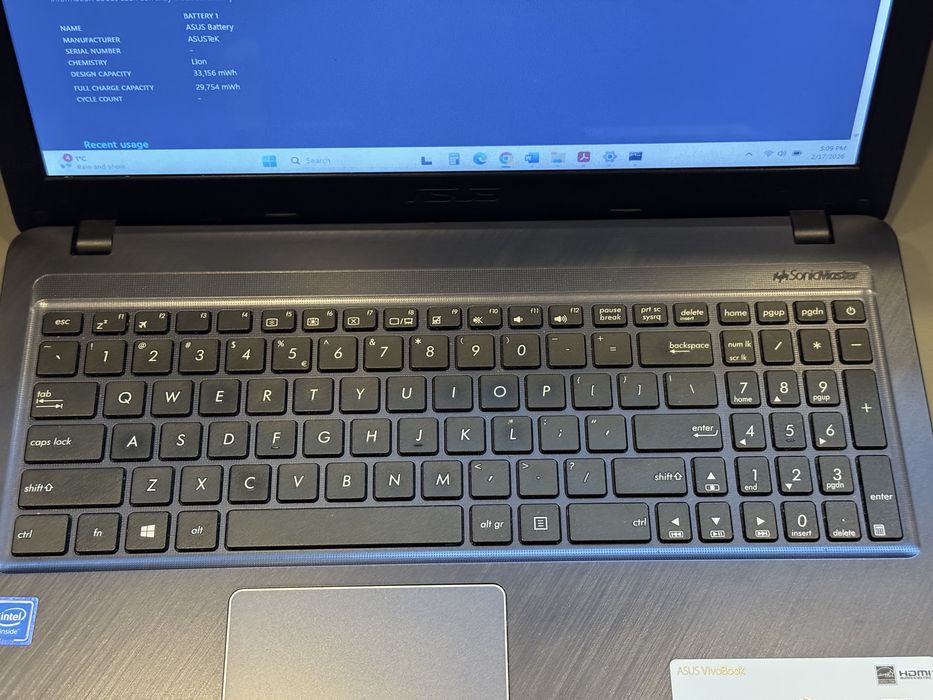 Asus VivoBook | licenta WinPro 11 + Office + McAfee