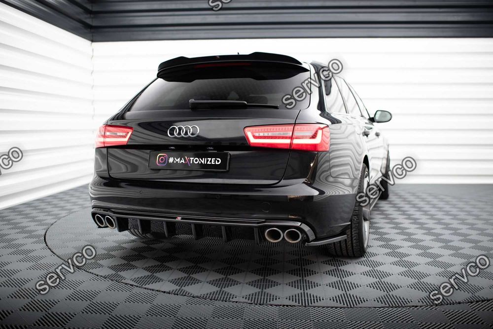 Difuzor bara spate Audi A6 Avant C7 11-14 v20 - Maxton Design