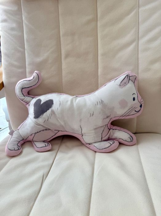 Плюшена възглавничка коте
