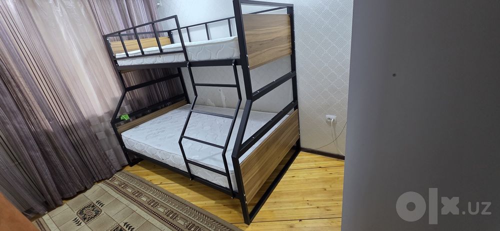 Двухъярусная кровать трансформеры. Иккига ажраладиган  2 етажли кроват